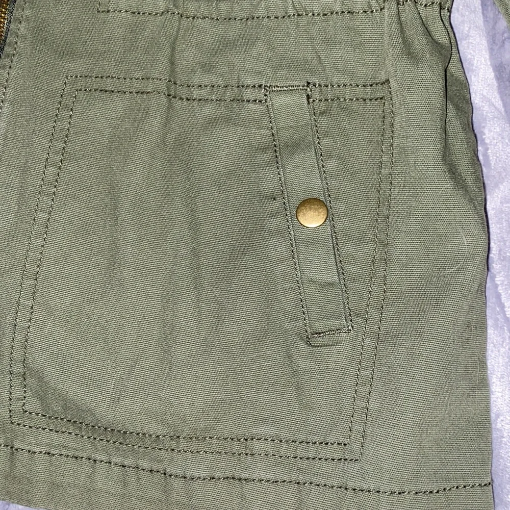 XS Old Navy Utility Jacket. Olive green color. Outerwear. Coat overcoat … - Picture 5 of 10